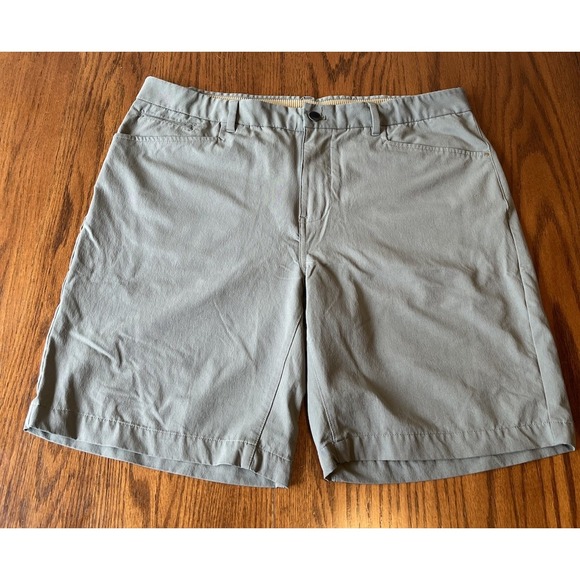 REI Co-op Shorts Gray n Green Men's Hiking Athletic Cooperative, Size 38, 2 Pair - Picture 8 of 13